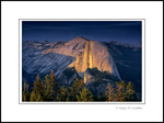 Photo: Stormy sunset light on Half Dome, Yosemite National Park, California