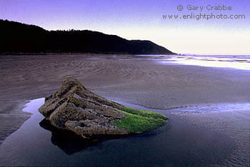 Morning Light over Enderts Beach, near Crescent City, Del Norte County, California
