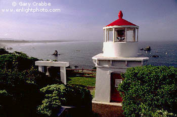 Trinidad Bay Memorial Lighthouse, Humboldt County Coast, California